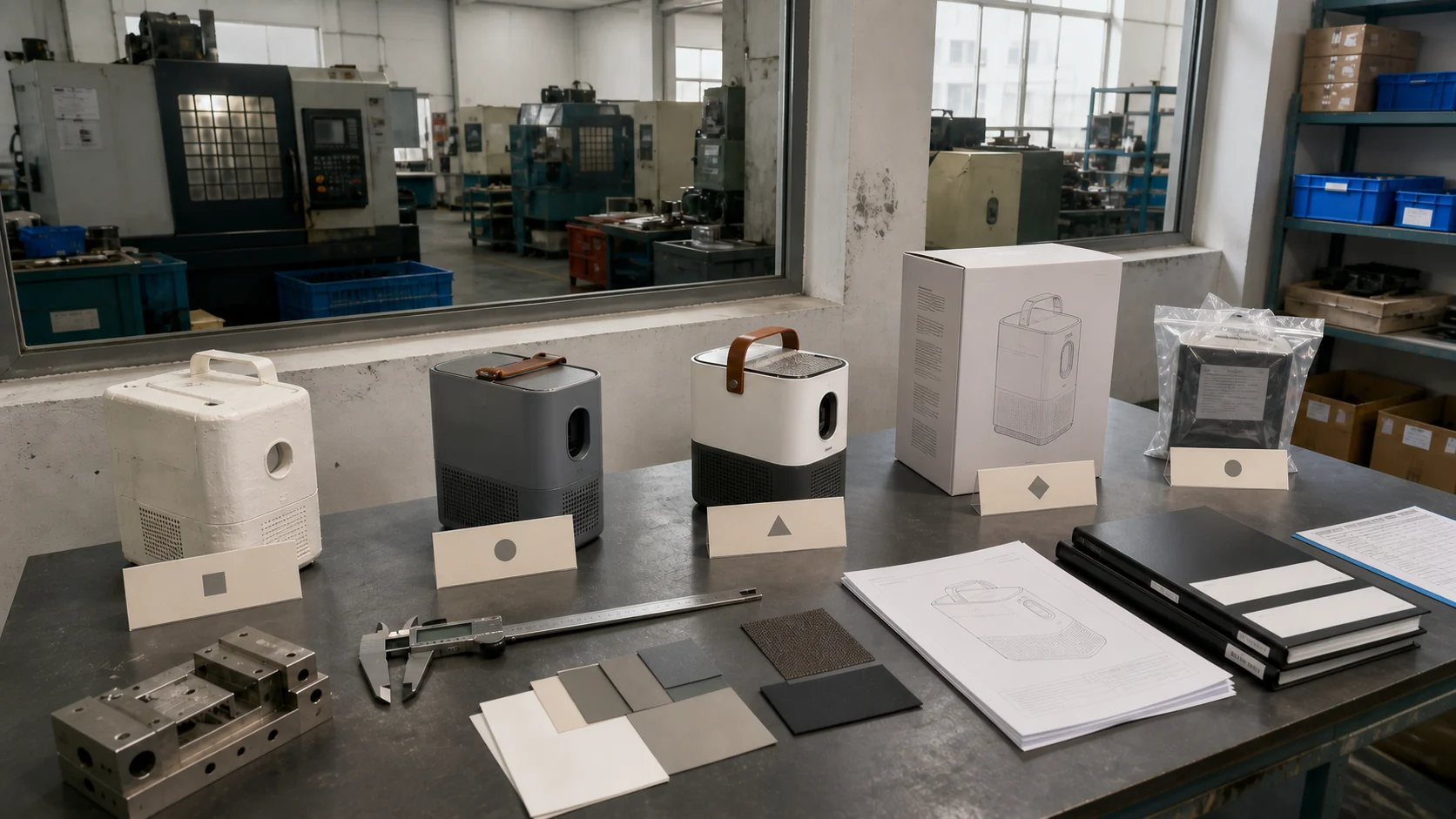 OEM prototype, engineering sample, approved sample and export packaging under revision control